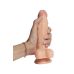 Фалоімітатор без режиму вібрації тілесного кольору XISE Large Leilong