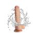 Фалоімітатор без режиму вібрації тілесного кольору XISE Large Leilong