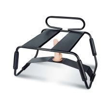 Стілець для сексу зі спинкою та водовідштовхувальним покриттям чорний Roomfun Bathroom Style 2