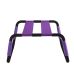 Компактний стілець для сексу з регульованою висотою фіолетовий Roomfun Easy Detachable Sex Chair