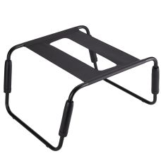 Компактний стілець для сексу з регульованою висотою чорний Roomfun Easy Detachable Sex Chair
