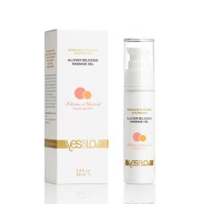 Масажний гель 3 в 1 їстівний зі смаком Персик і абрикос YESforLOV