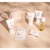 Набір чуттєвої косметики для пар з косметичкою колір: тілесний YESforLOV Delightful Velvet Kit