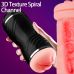 Мастурбатор с двумя входами Ротик и Вагина телесного цвета OYO - Double Pump BLACK YQM-205 BLACK