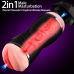 Мастурбатор с двумя входами Ротик и Вагина телесного цвета OYO - Double Pump BLACK YQM-205 BLACK