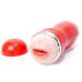 Мастурбатор с двумя входами Ротик и Вагина телесного цвета OYO - Double Pump RED YQM-205 RED