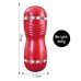 Мастурбатор с двумя входами Ротик и Вагина телесного цвета OYO - Double Pump RED YQM-205 RED