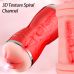 Мастурбатор с двумя входами Ротик и Вагина телесного цвета OYO - Double Pump RED YQM-205 RED