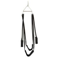 Секс гойдалки БДСМ з металевим каркасом та пружиною чорного кольору You2Toys