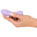 Мини вибратор с рельефом для стимуляции клитора силиконовый лиловый You2Toys Cuties 3