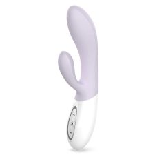 Вибратор для точки G и с отростком для клитора лилового цвета Zini Dew Hydrangea 