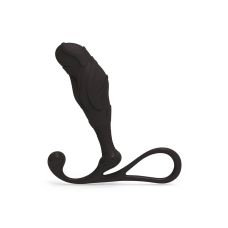 Массажер простаты рельефный черного цвета Zini размер L