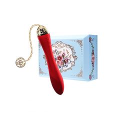 Вібратор силіконовий для вагінальної стимуляції і точки джі червоний ZALO Marie Bright 