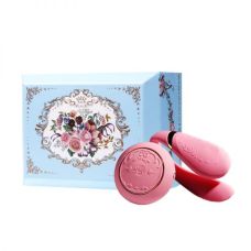 Вібромасажер для пар з функцією управління зі смартфона рожевий ZALO Fanfan Set