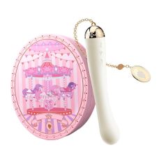 Вібратор для точки G з підключенням до телефону ZALO Momoko Vanilla білий