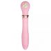 Вибромассажер-пульсатор для стимуляции точки G с подогревом розовый ZALO DESIRE 