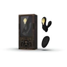 Смартвибратор в трусики черного цвета с пультом ДУ Zalo Aya