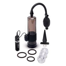 Набір секс іграшок чорного кольору Zolo 6 предметів