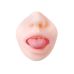 Мастурбатор рот із мовою тілесного кольору Zero Tolerance