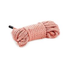 Веревка для бондажа и практик шибари розовая Romfun 