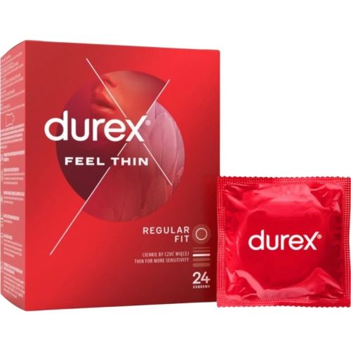 Презервативы ультратонкие Durex Feel Thin Classic 24 штуки