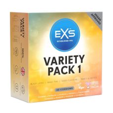 Презервативи із латексу різних видів EXS Variety Pack 1 48 штук
