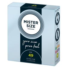 Презервативы Mister Size 49 mm (мм) 3 штуки Мистер Сайз