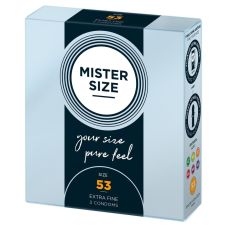 Презервативы Mister Size 53 mm (мм) 3 штуки Мистер Сайз