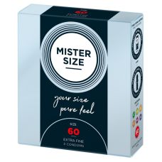 Презервативы Mister Size 60 mm (мм) 3 штуки Мистер Сайз