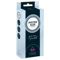 Презервативы Mister Size 64 mm (мм) 10 штук Мистер Сайз