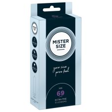 Презервативы Mister Size 69 mm (мм) 10 штук Мистер Сайз