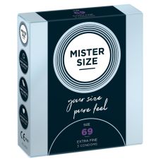 Презервативи Mister Size 69 mm (мм) 3 штуки Містер Сайз