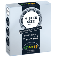 Презервативы (тестер) Mister Size 47, 49, 53 мм 3 штуки