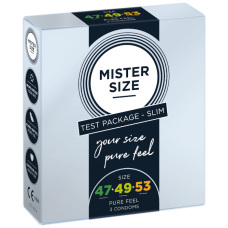 Презервативи (тестер) Mister Size 47, 49, 53 мм 3 штуки