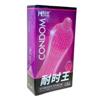 Презервативы ультратонкие натуральный латекс Muaisi Condom Violet 10 штук