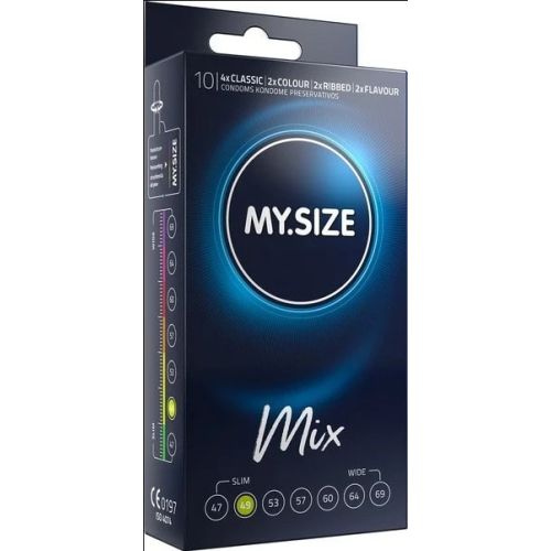 MY SIZE MIX презервативы 49 мм 10 штук Май Сайз Микс