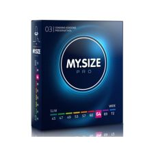 MY SIZE PRO презервативи 64 мм 3 штуки Май Сайз про Латексні
