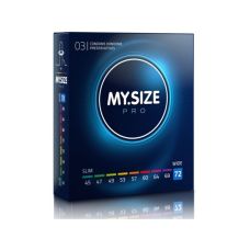 MY SIZE PRO презервативи 72 мм 3 штуки Май Сайз про тонкі
