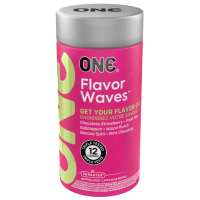 Набір презервативів 6 оригінальних ароматів ONE Flavor Waves 12 штук
