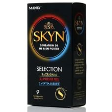 Презервативи преміум класу поліізопренові Skyn Selection 9 шт