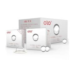 Презервативи преміум класу ультратонкі з силіконовим мастилом Olo Feeling Ultrathin 5 презервативів та 5 стимулюючих кульок