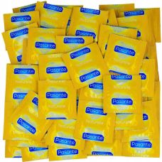 Презервативи анатомічної форми із натурального латексу прозорі Рasante Naturelle 72 штуки