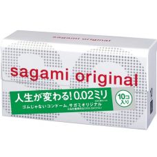 Поліуретановий презерватив Sagami Оriginal тонкі 0,02 (Сагамі оригінал) 10 шт