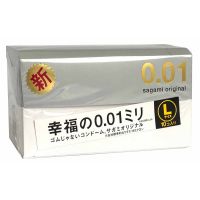 Полиуретановый презерватив Sagami Оriginal тонкие 0,01 10 шт размер L