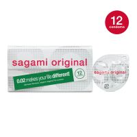 Полиуретановый презерватив Sagami Оriginal тонкие 0,02 (Сагами Оригинал) 12 шт