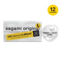 Полиуретановый презерватив Sagami Оriginal тонкие 0,02 12 шт размер L