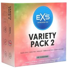 Презервативи із латексу різних видів EXS Variety Pack 2 48 штук