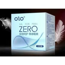 Презервативи ультратонкі з гіалуроновою кислотою Olo ZERO 10 штук