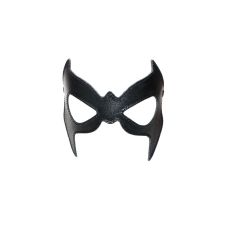 Маска на очі регульована з натуральної шкіри чорного кольору Scappa