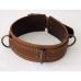 Ошейник с регулировкой БДСМ из натуральной кожи коричневого цвета Scappa Ошейник с регулировкой БДСМ из натуральной кожи коричневого цвета Scappa